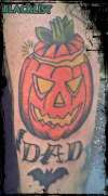 Halloween special tattoo