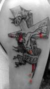 Jesus On The Cross, Godspeed, Trickstattoo