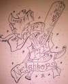 Love Thy Neighbor tattoo flash by Trickstattoo