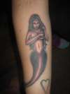 Mermaid tattoo