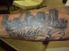 Rochester NY skyline tattoo