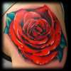 Rose Portrait Tattoo by Gary Parisi Chicago