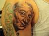 Salavador Dali tattoo