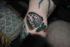 Teeth tattoo