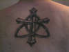 cross & trinity tattoo