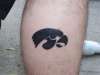 Iowa Hawkeye tattoo