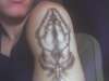 Praying hands tattoo