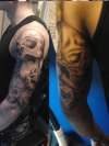 skull sleeve 2 tattoo