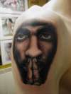 tupac tattoo