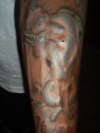 Ed w/ color tattoo