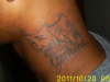 Gemini Neck tattoo