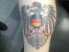 German eagle and my 7 tat tattoo