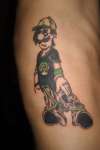 Gothic Luigi tattoo