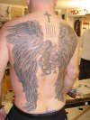 Guardian Angel Side on tattoo