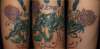 In memory tat... with cover up under it tattoo