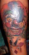 Jester Clown Tattoo