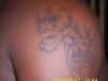 Laugh Now Cry Later Clowns tattoo