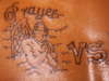 Prayer for a Homie tattoo