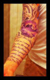 Right arm Asian sleeve (inside view) tattoo