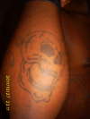 Skull tattoo