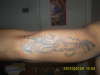 Tank and dog tags for his bro tattoo