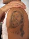 Jesus tattoo