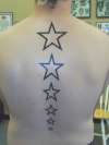 Tuckers B-Day stars tattoo