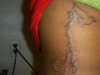 Blessed w/ Doves (on side) tattoo