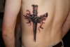 Cross tattoo