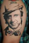 Gene Wilder (Wonka) tattoo