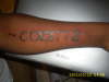 Grandmother's name on Arm tattoo