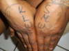 Heart and Initials tattoo