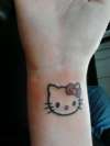 Hello Kitty tattoo