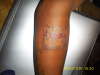 M.O.E. ( Money Over Everything) tattoo