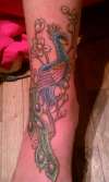 MY PEACOCK tattoo