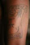 Scroll tattoo