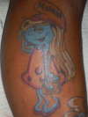 Smurfette (The Smurfs 1 of 3) tattoo