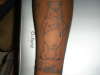 Winnie the Pooh and Name tattoo