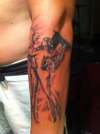 angel demon tattoo