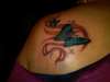 butterfly in the wind tattoo