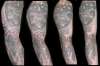evil arm tattoo
