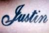 my sons name tattoo