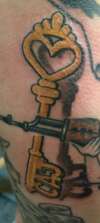 key tattoo
