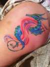 seahorse tattoo