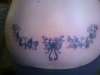tramp stamp/lower back tattoo butterfly