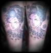 Geisha on my arm tattoo