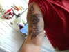 Keith's moon tattoo
