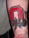 Ohio State Buckeyes tattoo