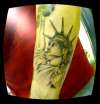 Statue of Liberty tattoo