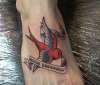 Swallow tattoo